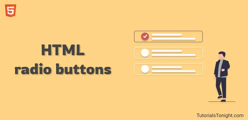 Stramme Kollegium mangel Radio Button in HTML (Complete Guide with 10 Examples)