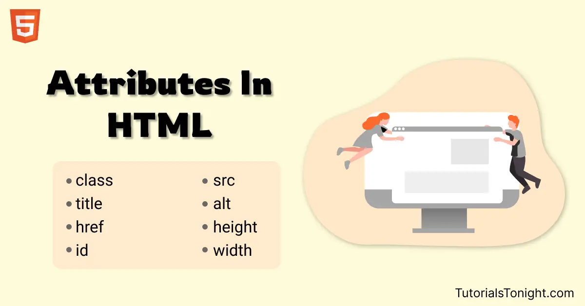 html attributes assignment