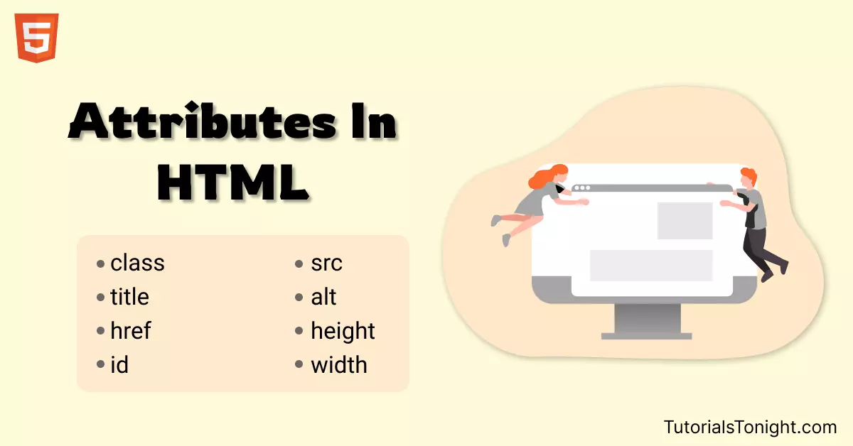 attribute in HTML