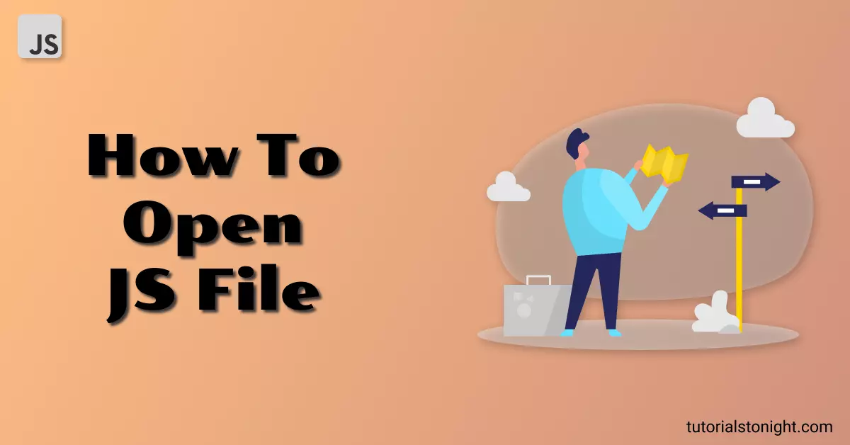 how to open js file