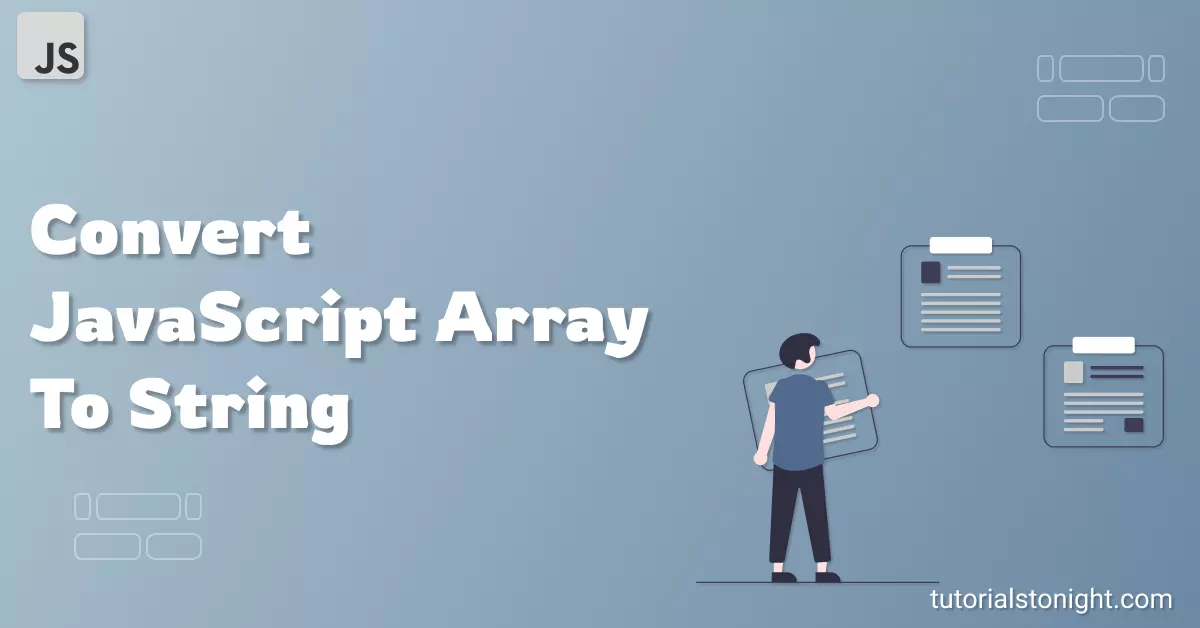 JavaScript array to string