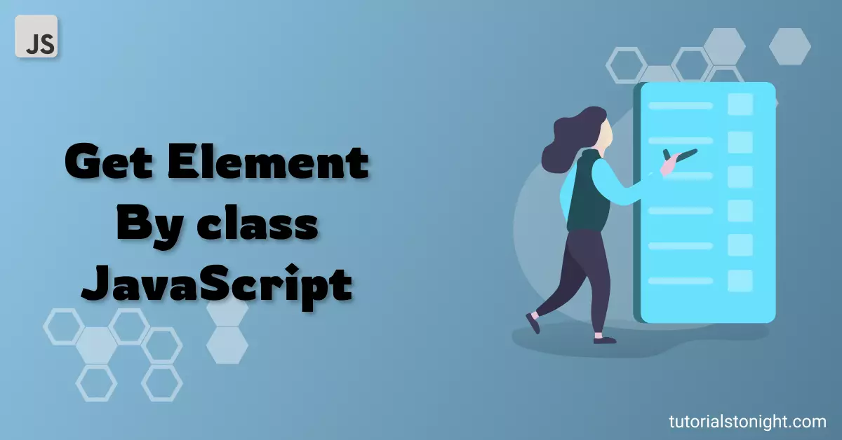 javascript get element by class