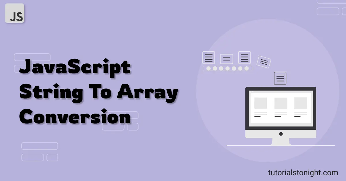JavaScript string to array