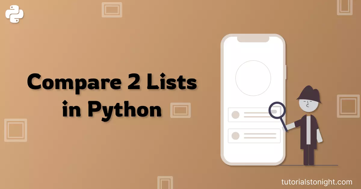 python compare two lists