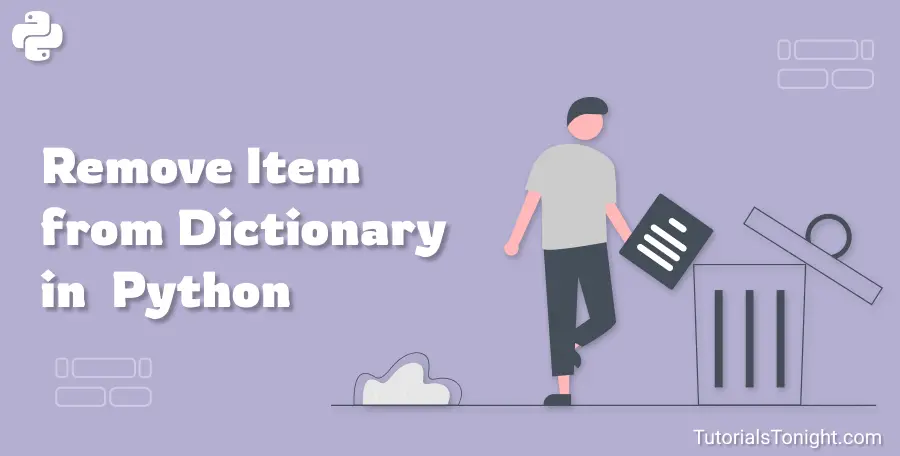 Remove Item from Dictionary Python