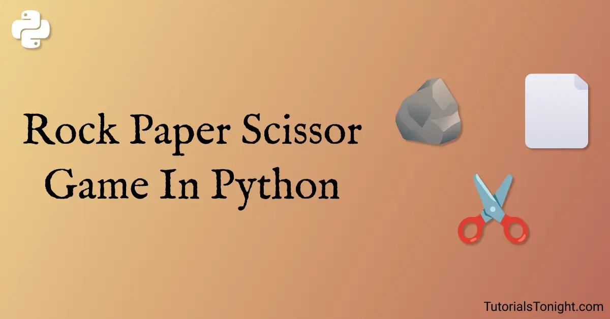 rock paper scissors in python