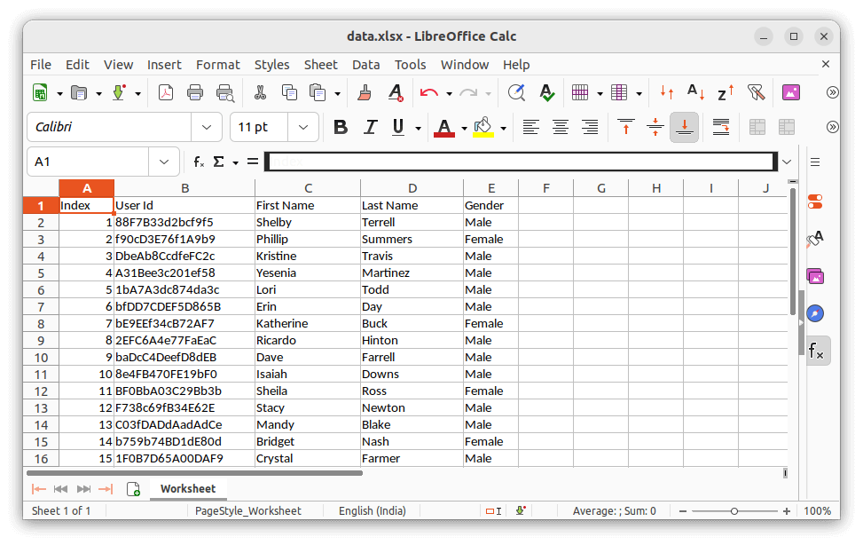 Excel File Example