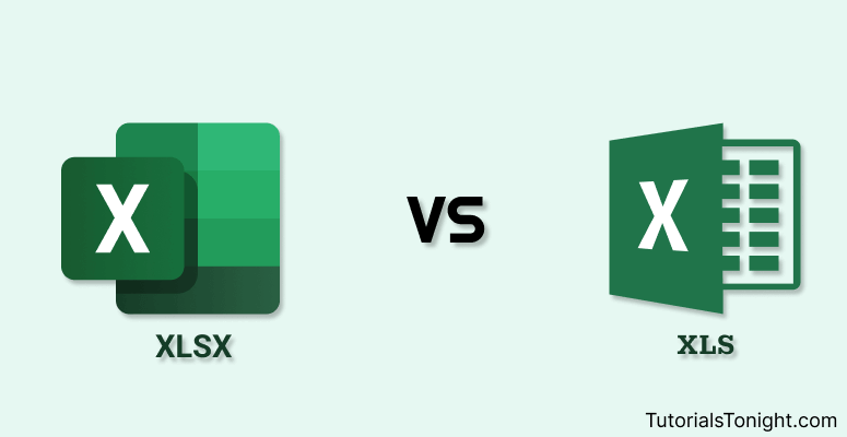 XLSX vs XLS